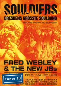 Fred Wesley and The New JBs | Club Tante JU | Konzert | Soulband